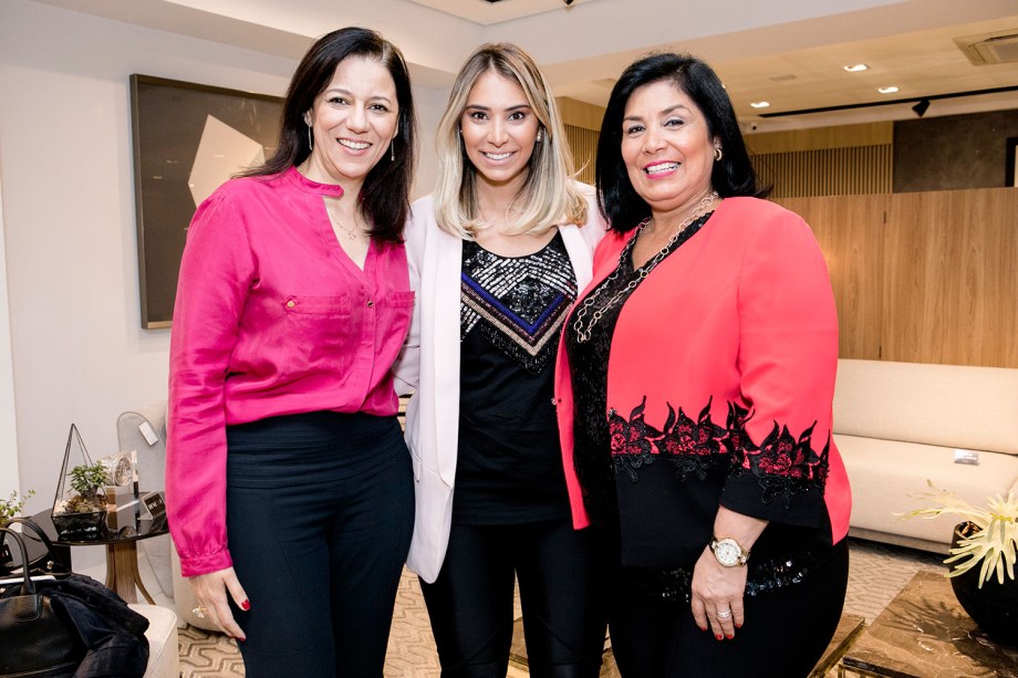 Cleide Gomes, Fernanda Dunelli e Patricia Hagobian