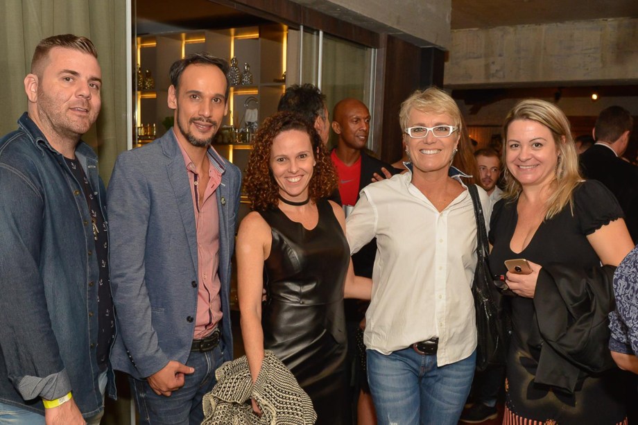 Alfredo Gazaniga, André Caetano, Paula Costa, Carmen Diehl e Alessandra Cavalheiro