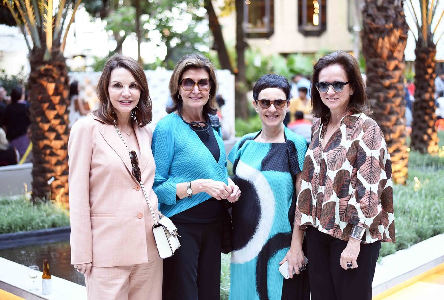 Patricia Mayer, Cris Ferraz, Livia Pedreira e Patricia Quentel