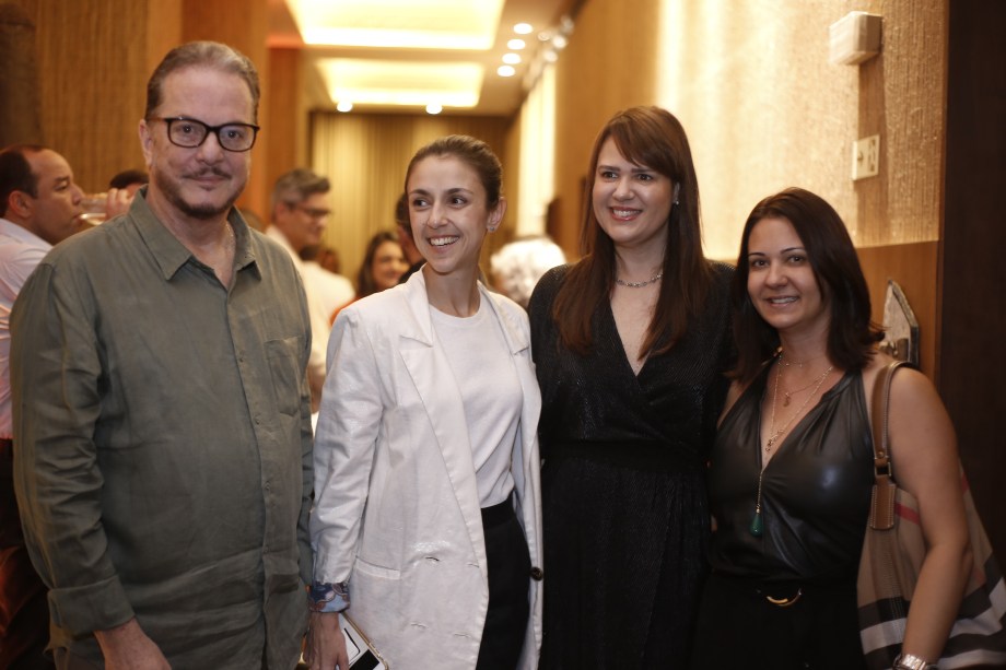 Carlos Amorim, Malu Neves e Adriana Barreto