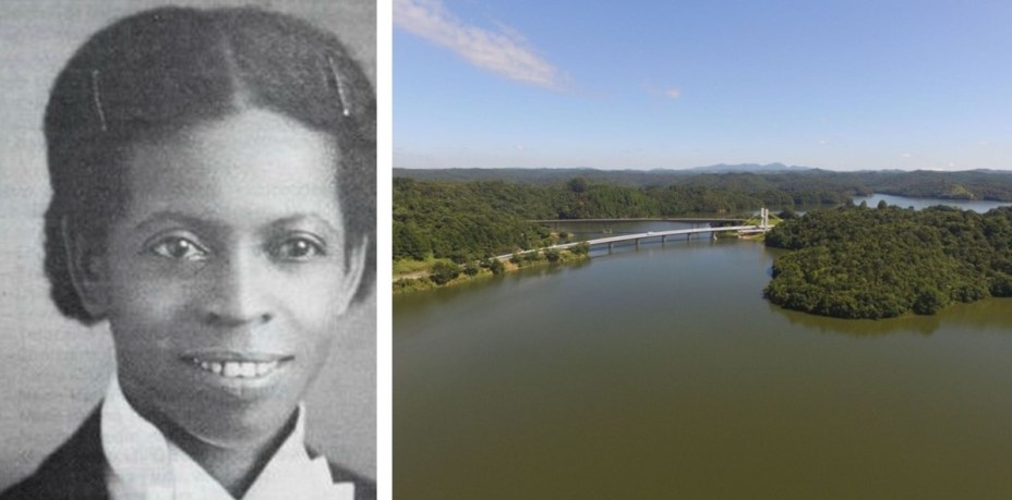 <strong>Enedina Marques (1913-1981). </strong>A trajetória de Enedina Alves de Marques é marcada pela superação de paradigmas. Ela foi a primeira engenheira do Paraná e foi a primeira engenheira negra do Brasil. Vinda de uma família simples, ela conseguiu ingressar na Universidade Federal do Paraná em 1940 e se formou em 1945. Como engenheira civil, trabalhou em repartições públicas como a Secretaria de Estado de Viação e Obras Públicas, a Secretaria de Educação e Cultura do Estado e o Departamento Estadual de Águas e Energia Elétrica. Sua maior obra foi a Usina Capivari-Cachoeira, parte de um projeto de aproveitamento das águas dos rios Capivari, Cachoeira e Iguaçu. A lenda diz que Marques, no trabalho, vestia um macacão com cinto, onde carregava uma arma para intimidar os homens que não a respeitassem. Na foto, Enedina e Usina Capivari-Cachoeira atualmente.