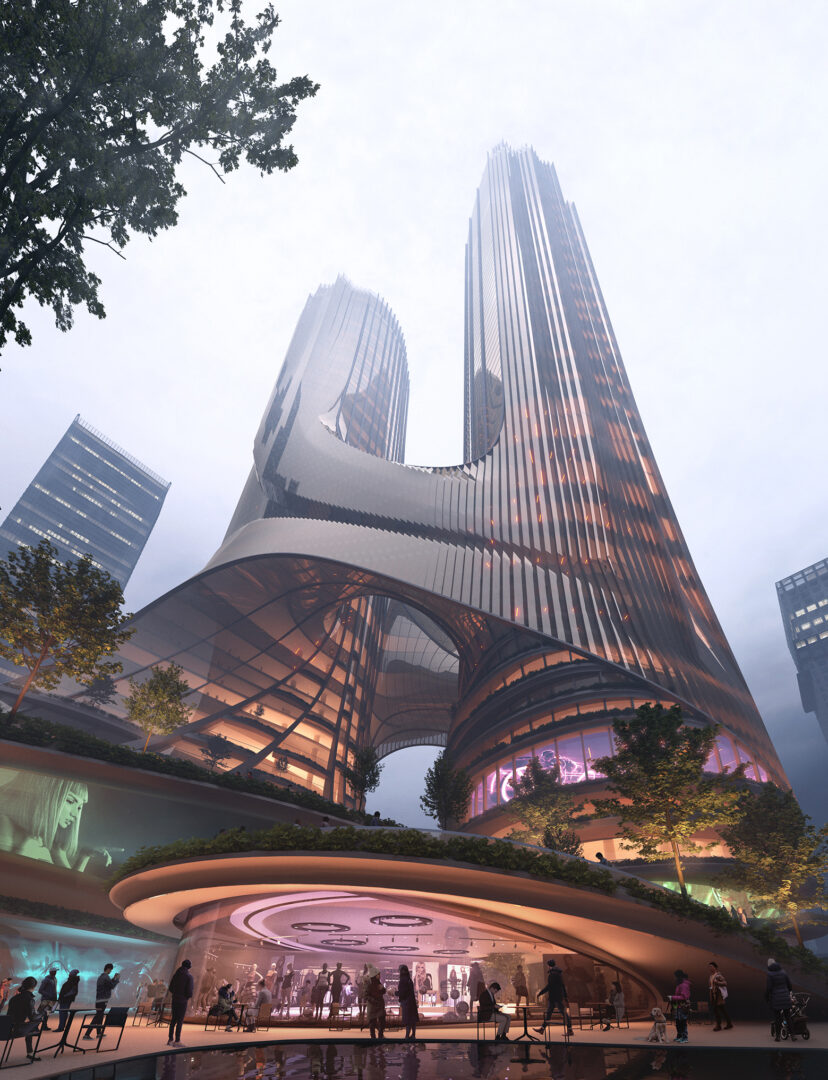 arquitetura zaha hadid predio construção sustentabilidade jardim urbanismo china