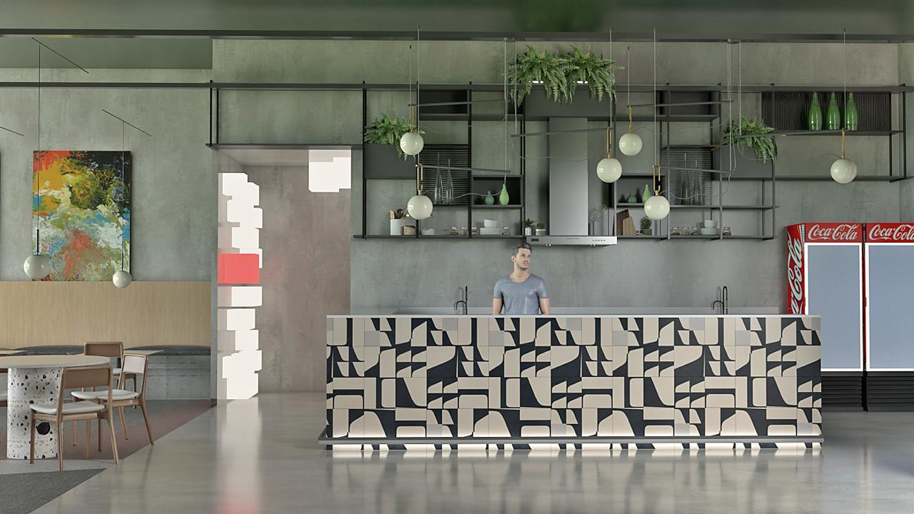 Sushi Bar casacor goi&aacute;s 2021 spoiler render