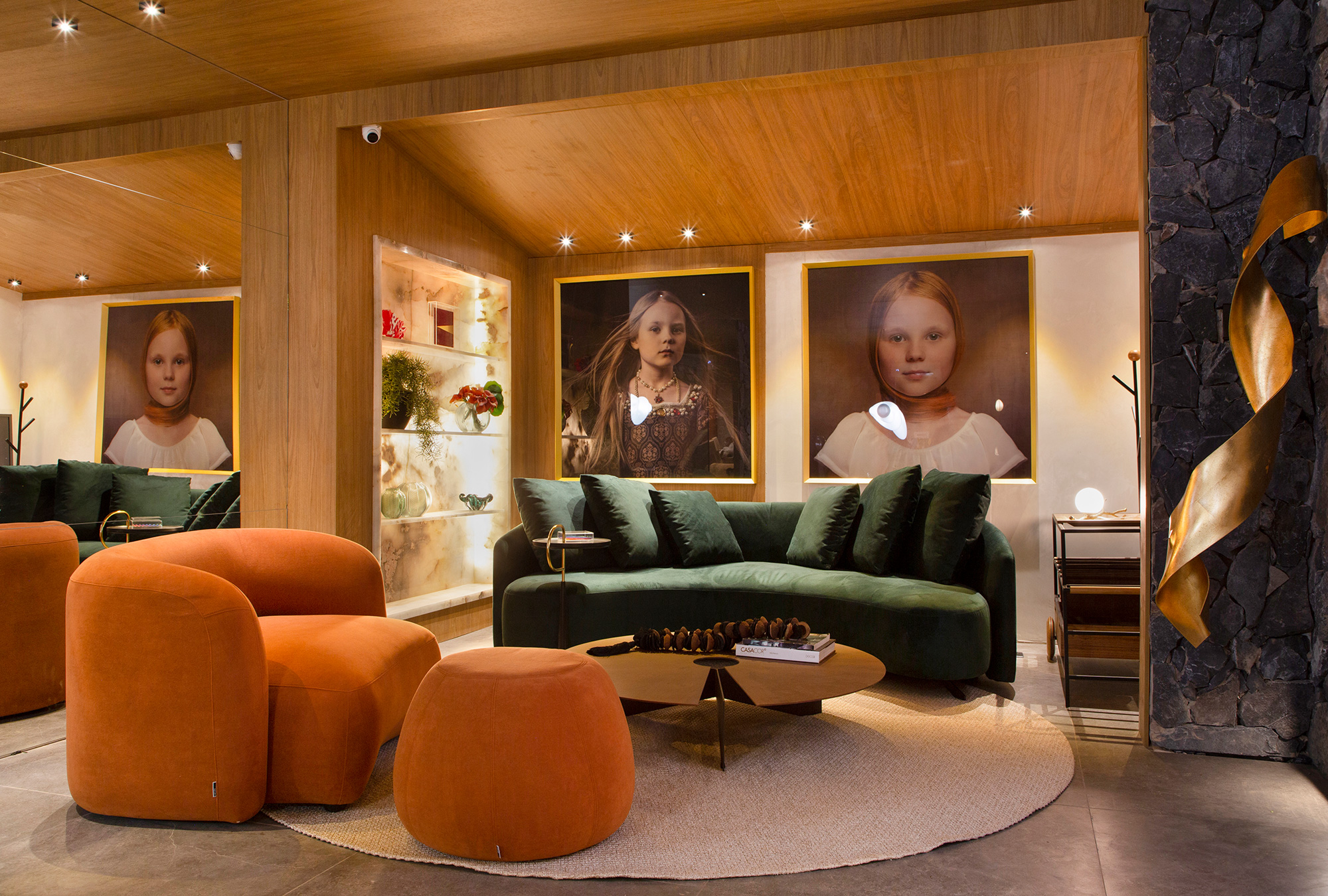 Jana&iacute;na Dias &ndash; Sala do Colecionador, projeto da CASACOR Mato Grosso do Sul 2021.