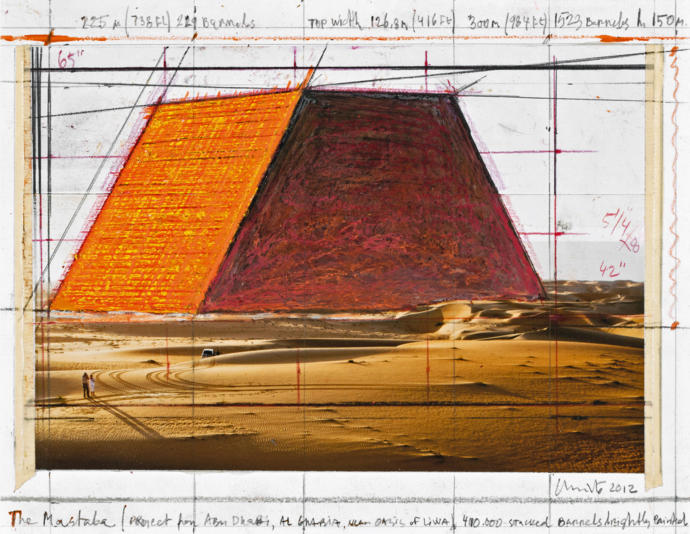 maior obra de arte do mundo; Christo e Jeanne-Claude