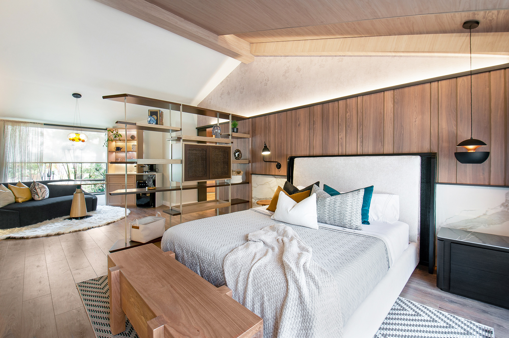 Maril&uacute; Salcedo - Suite para Dos. Ambiente da CASACOR Peru 2022.