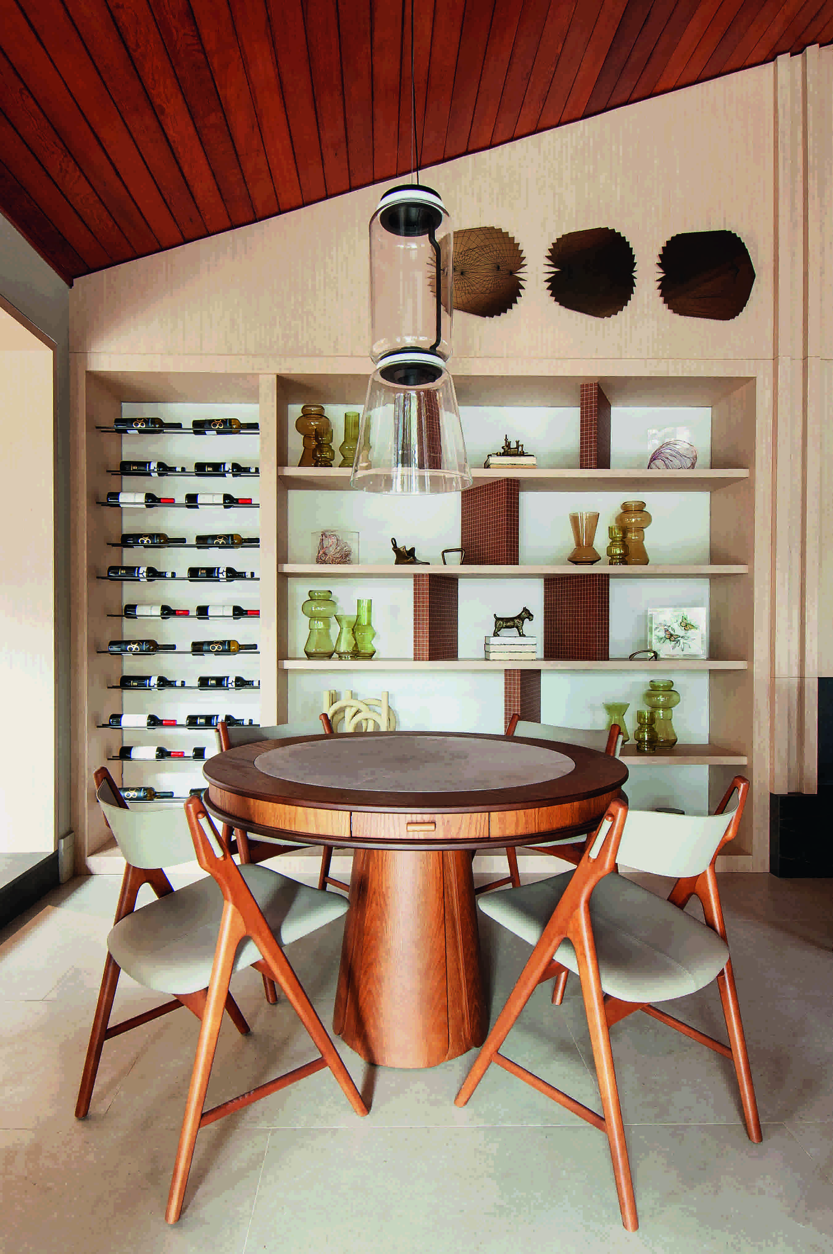 Lizette Mir&oacute; Quesada e Vera Velarde - Casaflex. Ambiente da CASACOR Peru 2022.