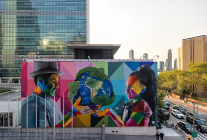 Eduardo Kobra painel ONU