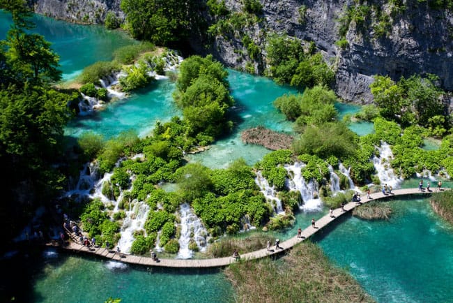 48º) Parque Nacional dos Lagos de Plitvice - Croácia