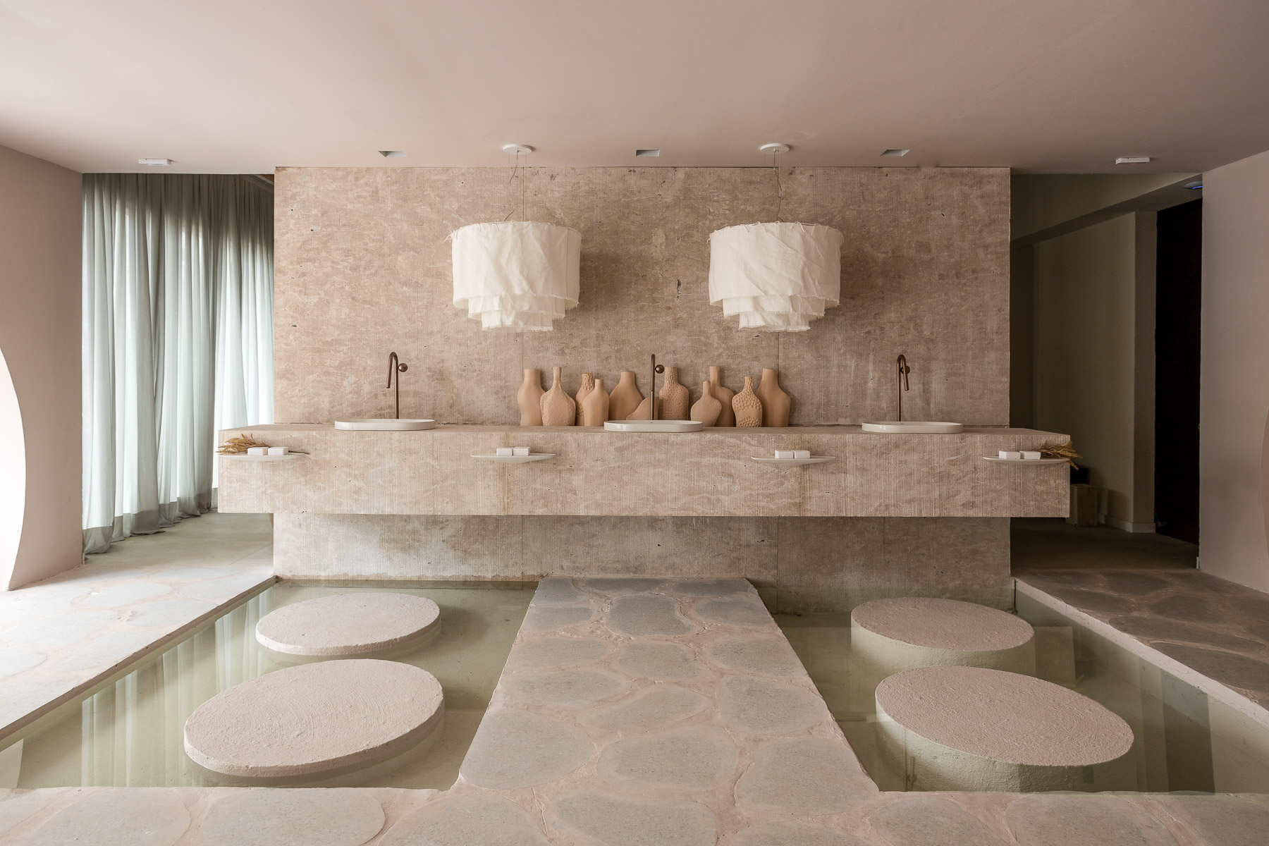 Sarah Cavalcanti – Salus Deca Spa. Projeto da CASACOR Paraíba 2023.