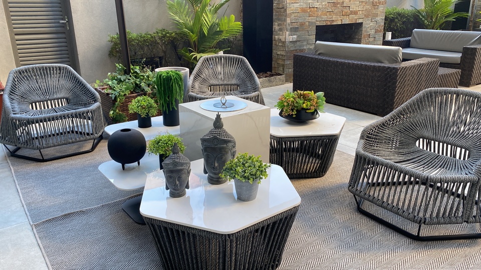 Espa&ccedil;o CASACOR NH Hotel localizado no hotel NH Curitiba The Five &eacute; o &uacute;nico ambiente projetado fora do circuito da CASACOR Paran&aacute; 2023.