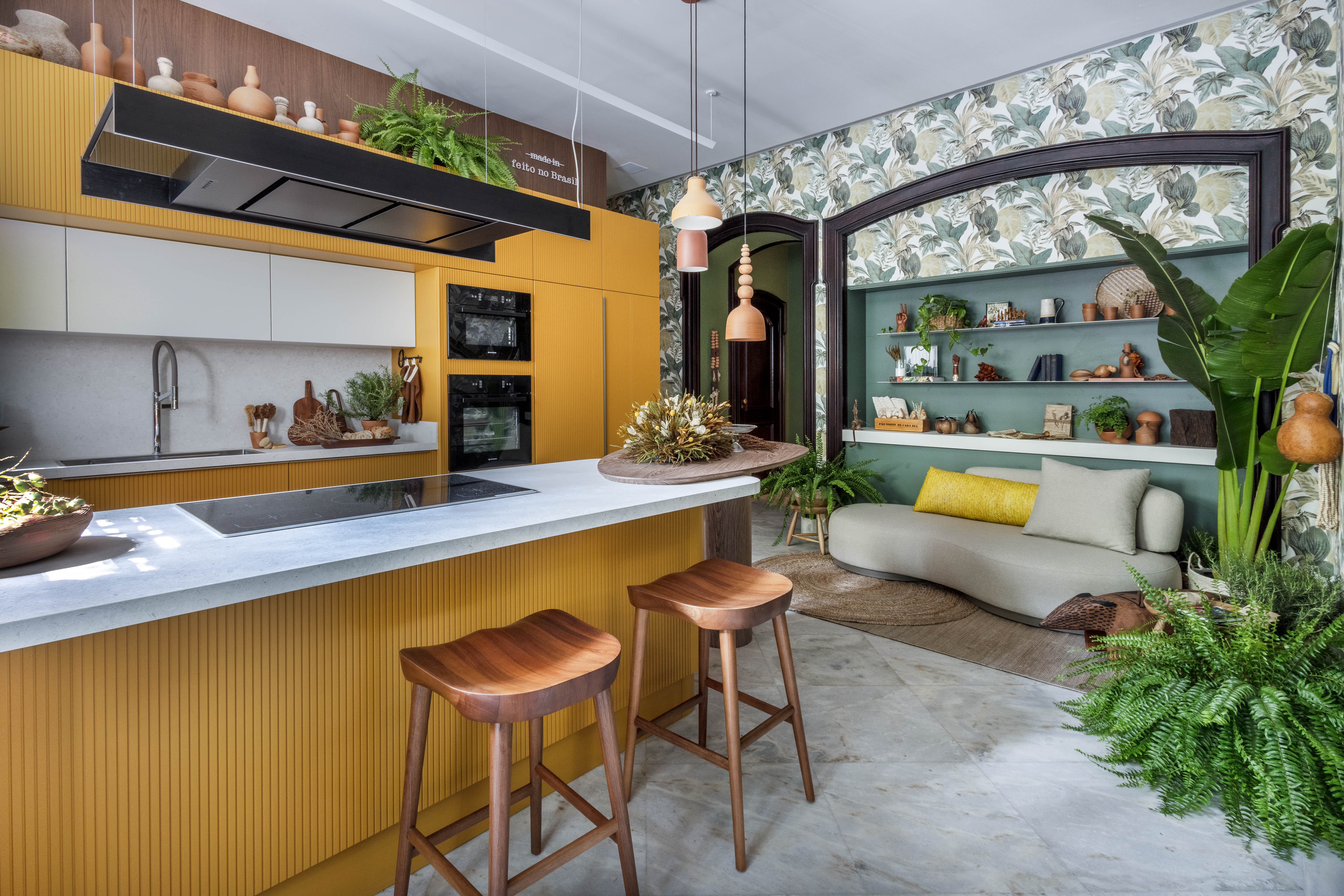 Amanda Miranda - Cozinha do Chef - Ra&iacute;zes. Projeto da CASACOR Rio de Janeiro 2023.