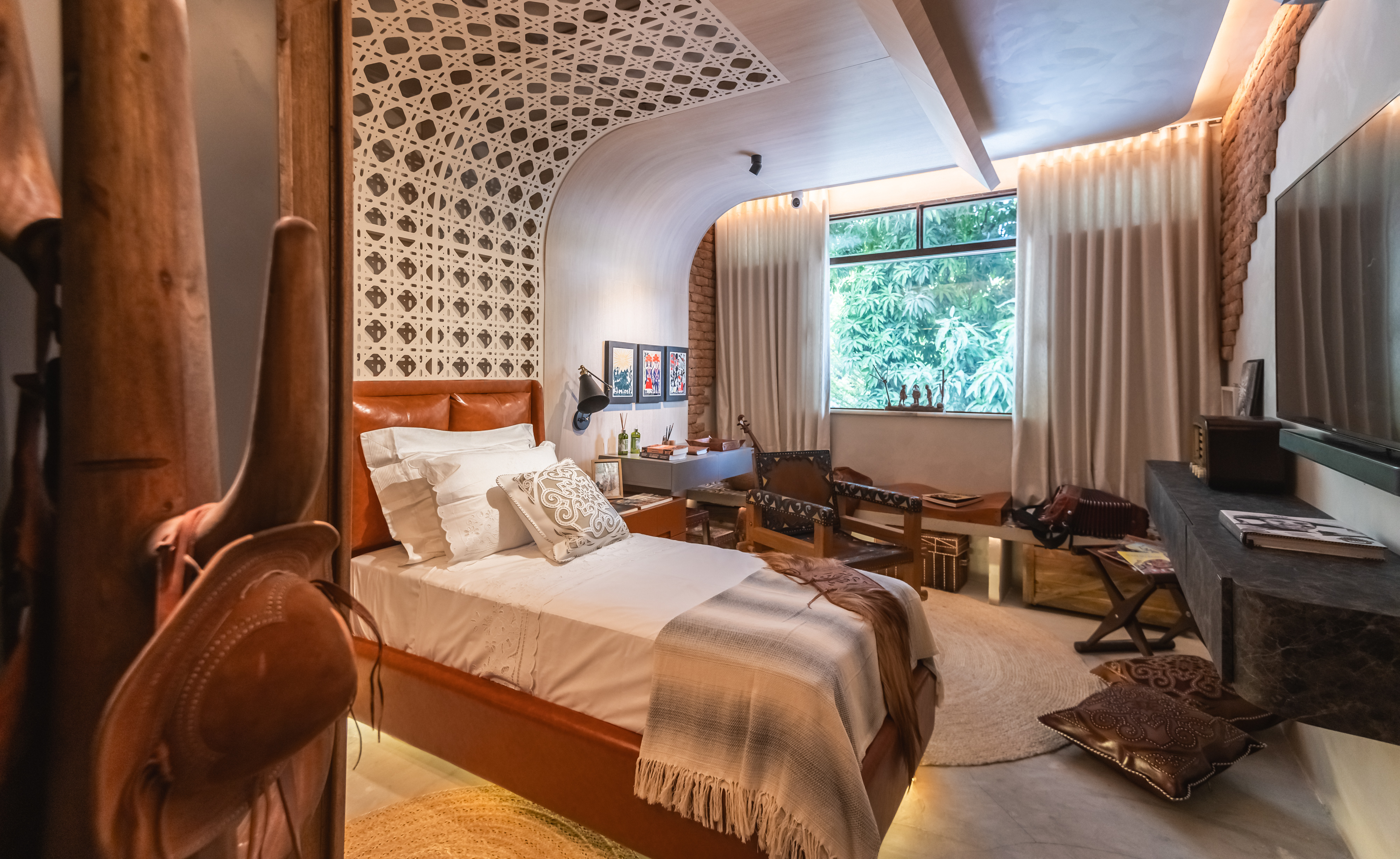 Adelina Feitosa - Quarto Ser Tão Ravi. Projeto da CASACOR Cear&aacute; 2023.