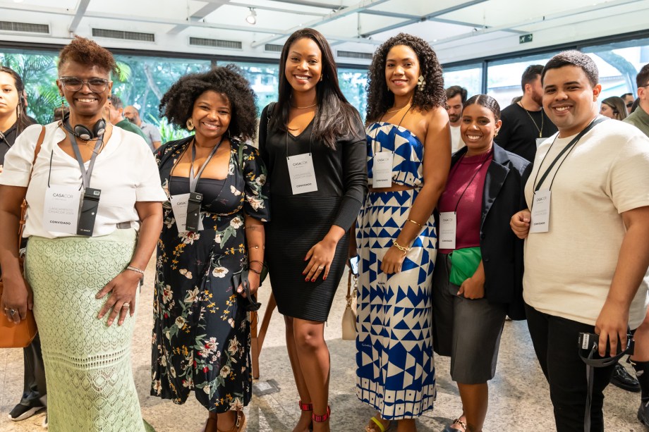 Karin Elias, Kesley Santiago, Yara Elias, Quezia e Guilherme