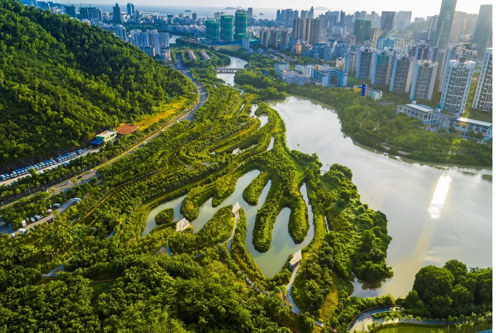 Cidade esponja na China