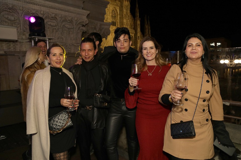 Rubia Moraes, Anderson Ribeiro, Augusto Costa, Ana Cristina Feldmer e Maria Cleuza